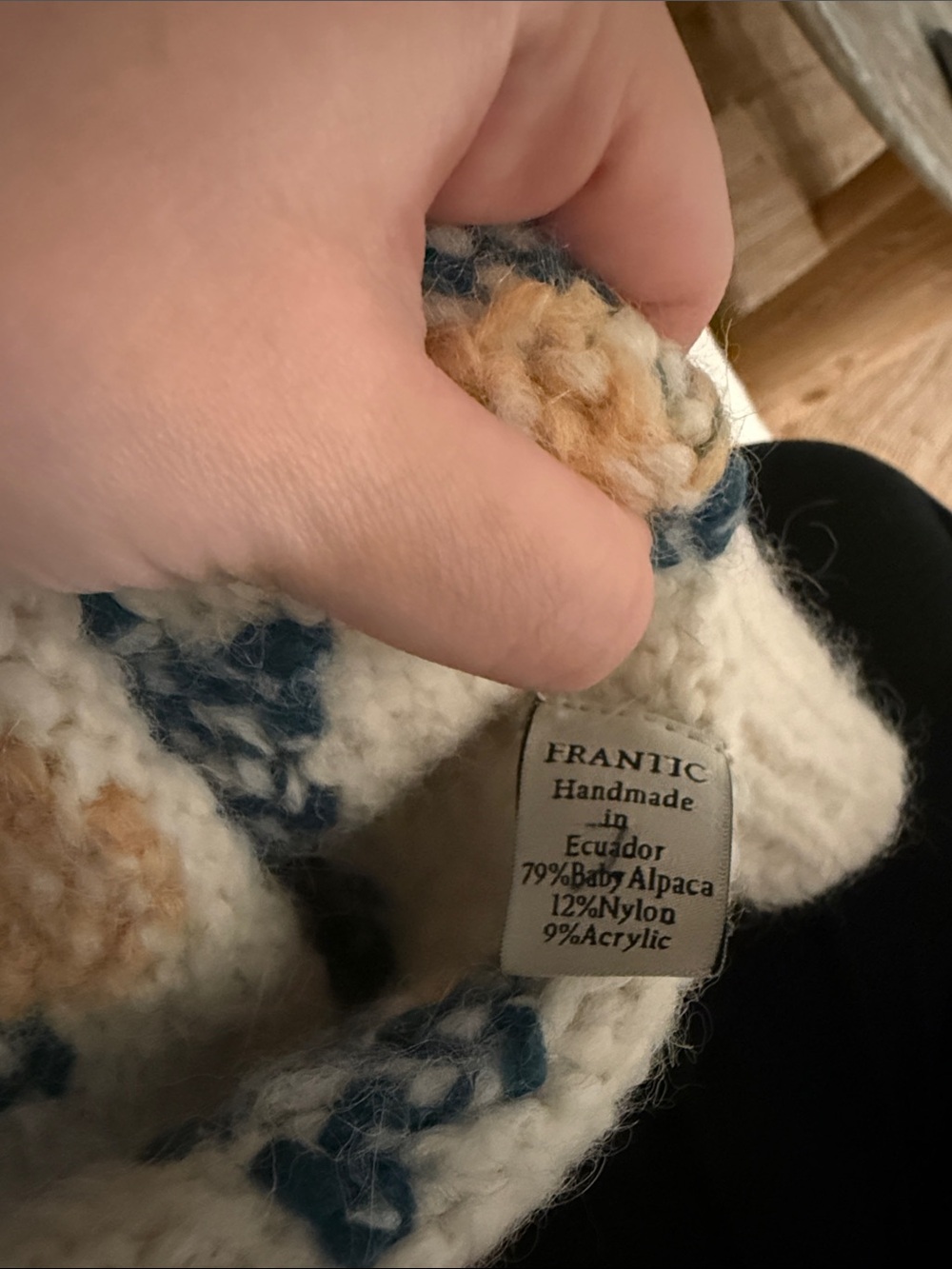 Frantic by Andrea Venturini Magnolia Floral Sweater - Picture 4 of 4